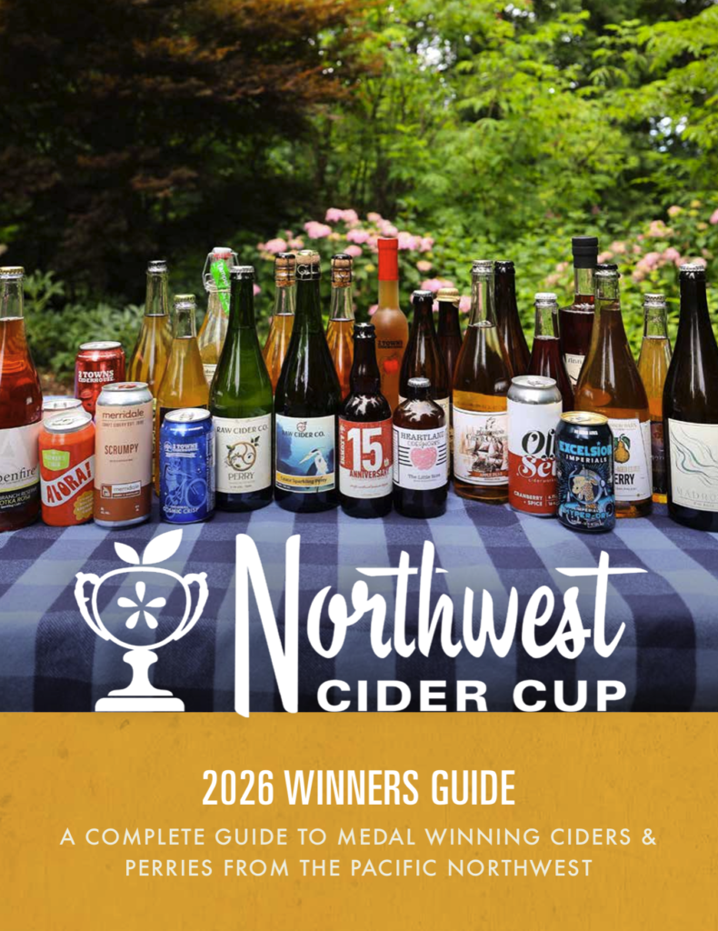 2026 Northwest Cider Cup Winners Guide Cover